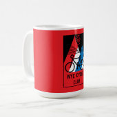 Mug Amérique cycliste (Devant gauche)