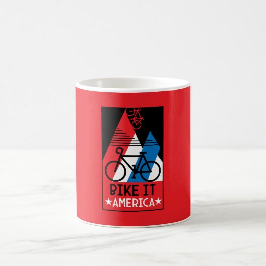 Mug Amérique cycliste (Centre)