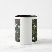 Mug Amérique du Nord. Décorations de Noël sur arbre. 5 (Centre)