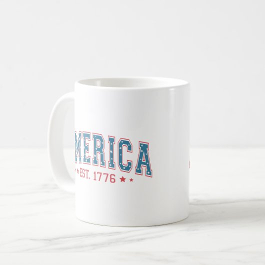 Mug Amérique Est 1776 (Devant gauche)