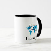 Mug amérique longue distance et australie (Devant droit)