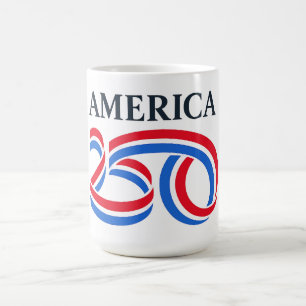 Mug Amérique patriotique 250e anniversaire États-Unis