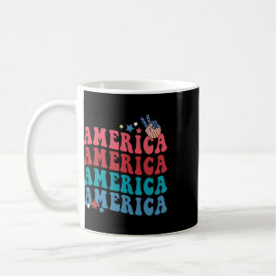 Mug Amérique Patriotique 4 juillet Fête de l'Indépenda