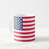 Mug amérique pays dollar symbole drapeau américain u (Devant gauche)