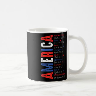 Mug Amérique rétro trésor libre brave 4 juillet hommes