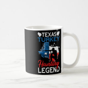 Mug Amérique Texas Turquie chasse légende Drôle Turqui