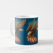 Mug Amérique vintage (Devant gauche)