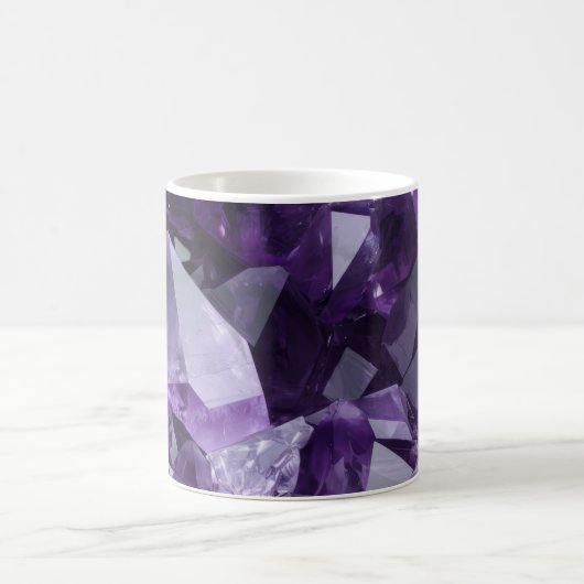 Mug Amethyst Healing Crystal Cluster (Centre)