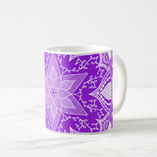 Mug Amethyst Mandala (Devant droit)