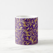 Mug Amethyst Purple Golden Sollwork (Centre)