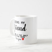 Mug Ami-cadeau amusant anniversaire BFF (Devant gauche)