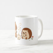Mug Ami Chou Capybara et Hérisson à Thé (Devant droit)