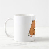 Mug Ami Chou Capybara et Hérisson à Thé (Gauche)
