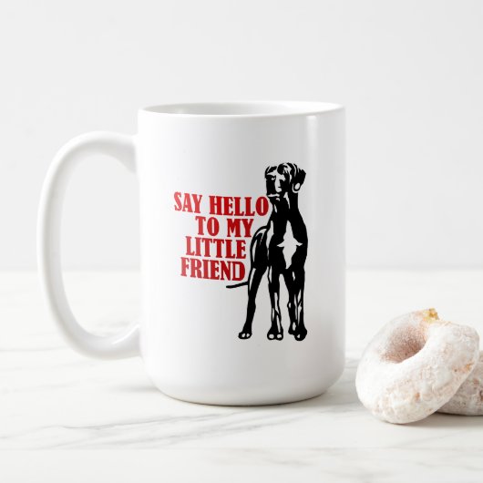 Mug Ami Danois drôle (Avec donut)