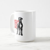 Mug Ami Danois drôle (Devant gauche)