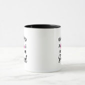 Mug ami de maman typographie mignonne (Centre)