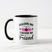 Mug ami de maman typographie mignonne (Gauche)