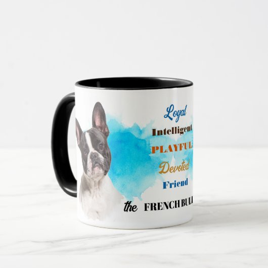 Mug Ami Loyal de Chien-taureau Français (Devant gauche)