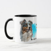 Mug Ami loyal du chien berger australien (Gauche)