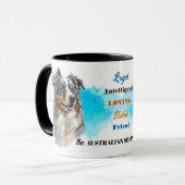 Mug Ami loyal du chien berger australien (Devant gauche)