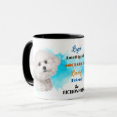 Mug Ami loyal du chien Bichon Frise (Devant gauche)
