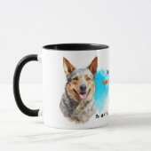 Mug Ami loyal du chien de bétail australien (Gauche)