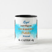 Mug Ami loyal du chien de bétail australien (Centre)