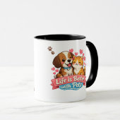 Mug Ami Parfait Amateur d'Animaux (Devant droit)