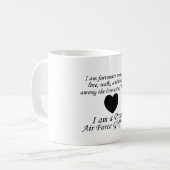Mug Amie de l'Armée de l'Air chanceuse (Devant gauche)