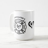 Mug Amie de sapeurs-pompiers (Devant gauche)