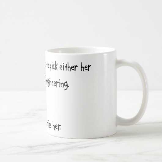 Mug Amie de sélection ou ingénierie aérospatiale (Droite)