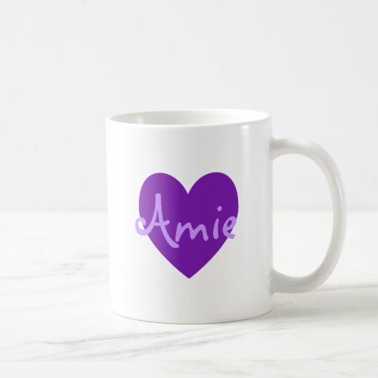 Mug Amie en violet (Droite)