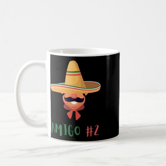 Mug Amigo mexicain amusant #2 Groupe correspondant do- (Gauche)