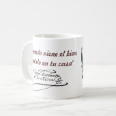 Mug AMIGOS DE DON QUIJOTE - 400 Años - taza de (Devant gauche)