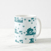 Mug Amigos Felinos. (Devant droit)