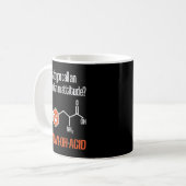 Mug Amino Acid - Drôle Chimie Humour Professeur de Sci (Devant gauche)