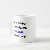 Mug amiral, génial (Devant gauche)