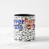 Mug Amis à Poils pour Toujours  (Centre)