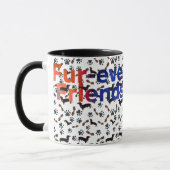 Mug Amis à Poils pour Toujours  (Gauche)