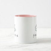 Mug AMIS™ | Aquarelle de café (Centre)