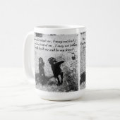Mug Amis - Black Labradors - Amitié chien mignon (Devant gauche)