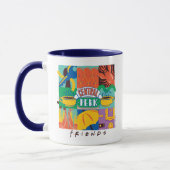 Mug AMIS™ | Central Perk Vibrant Graphic (Gauche)