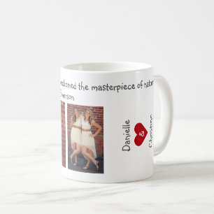 Mug Amis Citer Emerson BFF Nom de coeur mignon Photo