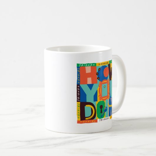 Mug AMIS™ | Comment faire' - Graphisme dynamique (Devant droit)