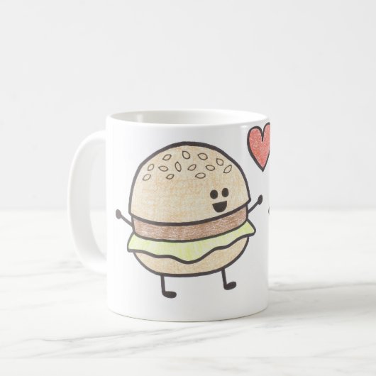 Mug Amis d'aliments de préparation rapide (Devant gauche)