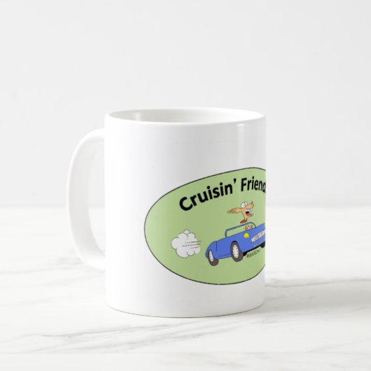Mug Amis de Cruisin (Devant gauche)