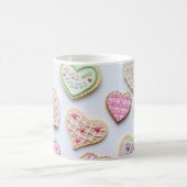 Mug Amis de la Saint-Valentin Cookies en forme de coe (Centre)
