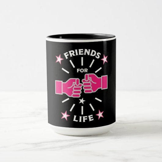 Mug Amis De La Vie (Centre)