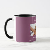 Mug Amis de la vie noms de photo violet (Gauche)
