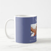 Mug Amis de la vie photo noms bleu (Gauche)